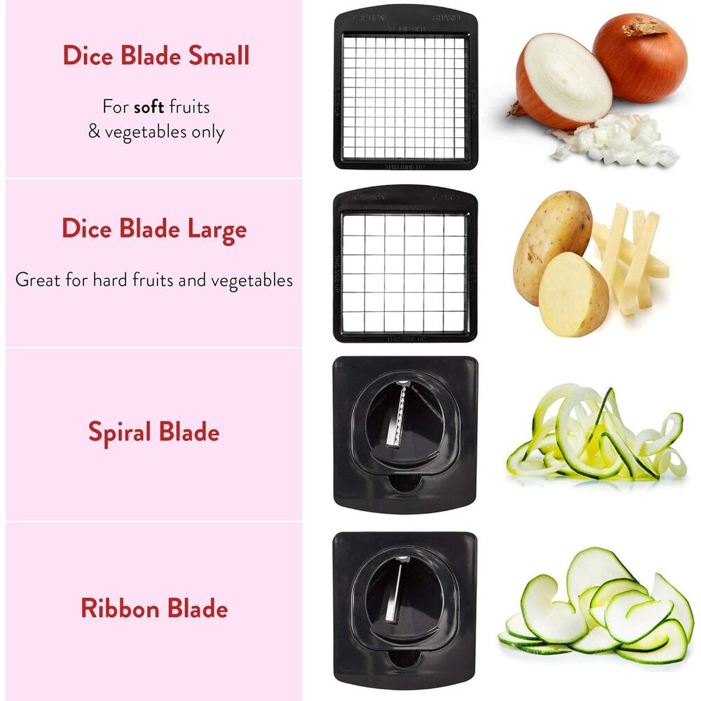 Fullstar Vegetable Chopper - (4 in 1, White) - Picture 2 of 4